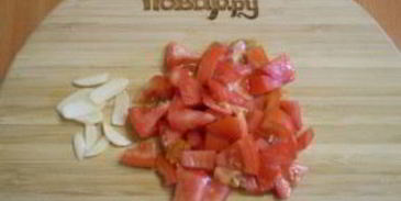 макароны с помидорами