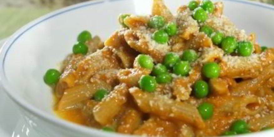 Рецепт макарон с соусом из тыквы