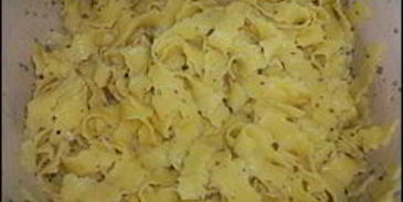 макароны со свежими трюфелями