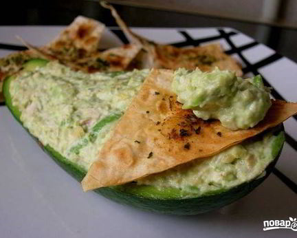 Паста из авокадо