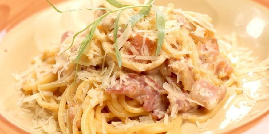 Рецепт пасты карбонара pasta alla carbonara