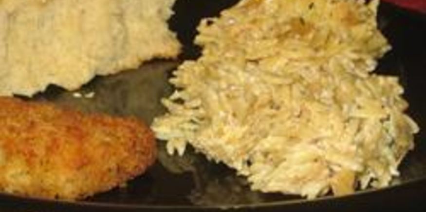 Рецепт пасты орзо с голубым сыром