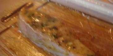 паста под соусом бешамель с мидиями и маринованным лососем