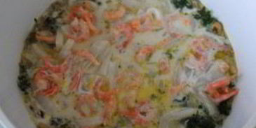 паста с чернилами каракатицы и морепродуктами