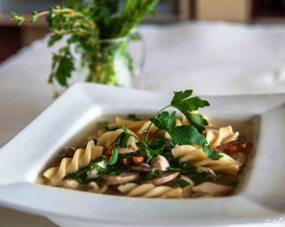 Паста с куриной грудкой