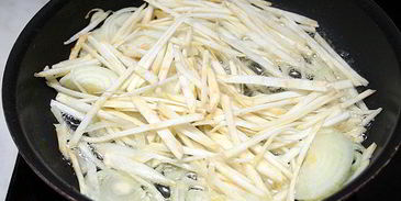 паста с курицей и сливочным соусом