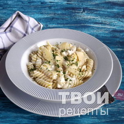 Паста три сыра