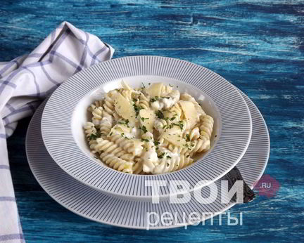 Паста три сыра