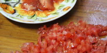 ракушки, фаршированные фетой и оливками