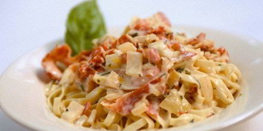 Рецепт спагетти карбонара с пармской ветчиной