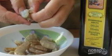 спагетти с чернилами каракатицы в сливочном соусе