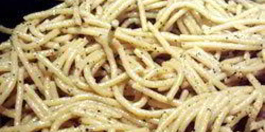 Рецепт спагетти с лимоном и базиликом