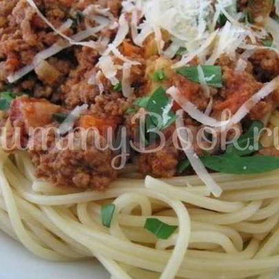 Спагетти с соусом Болоньезе