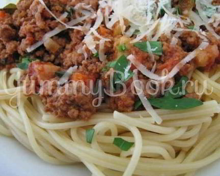 Спагетти с соусом Болоньезе