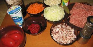 спагетти с соусом болоньезе