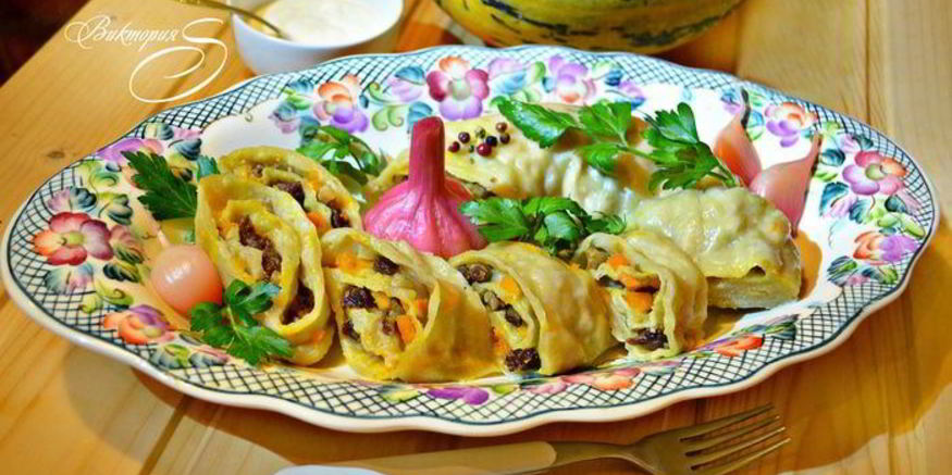 Рецепт ханума с тыквой и бараниной