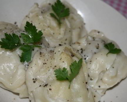 Манты из свинины