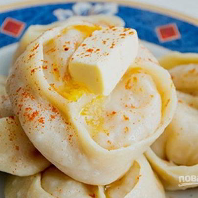 Манты из тыквы