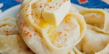 манты из тыквы