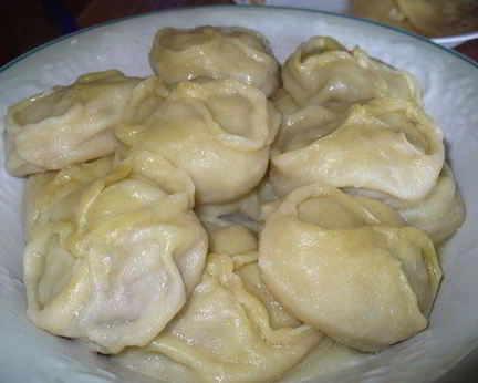 Манты новогодние