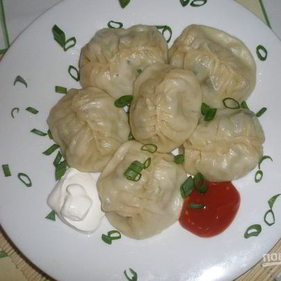 Манты Пак-чой