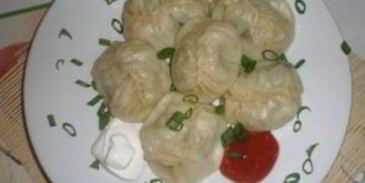 манты пак-чой