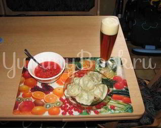 Манты с кабачком