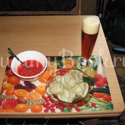 Манты с кабачком