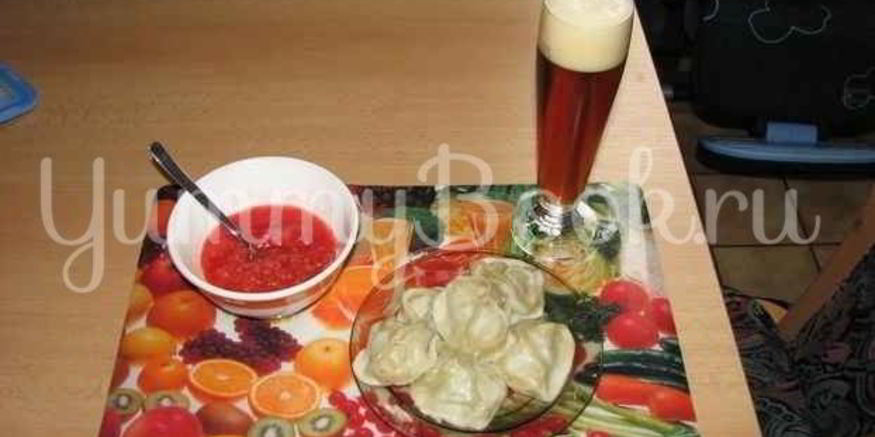 Рецепт мантов с кабачком