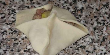 манты с кабачком