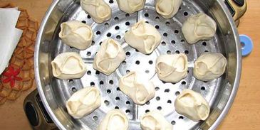 манты с кабачком