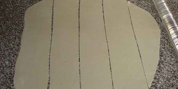 манты с кабачком