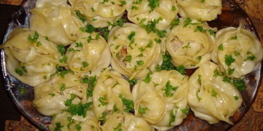 Рецепт мантов с картошкой и мясом