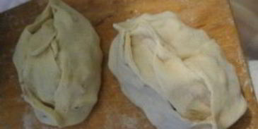 манты с картошкой и мясом