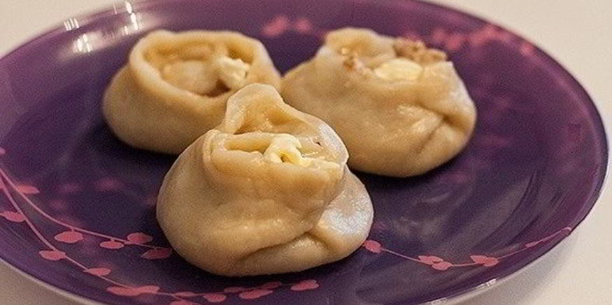 Рецепт мантов с куриным фаршем