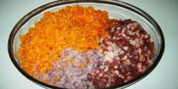 манты с тыквой и фаршем