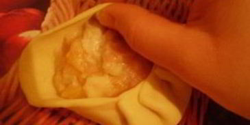 манты с тыквой и курицей