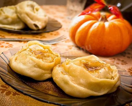 Манты с тыквой по-узбекски