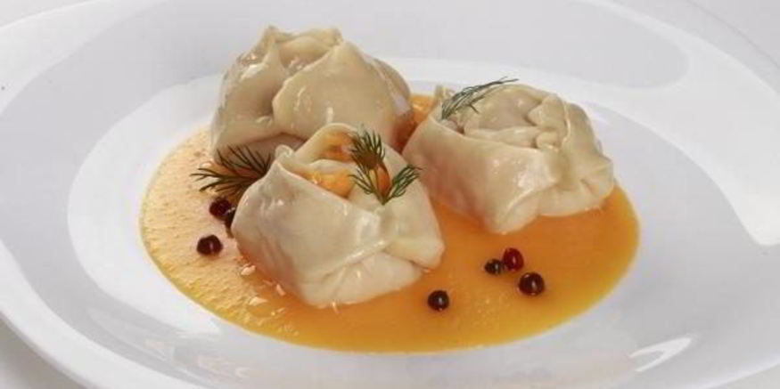 Рецепт мантов с тыквой