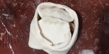 манты со свининой и тыквой