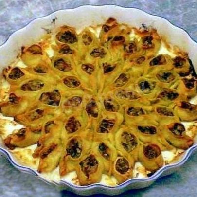 Манты в духовке