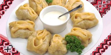 манты в мантоварке