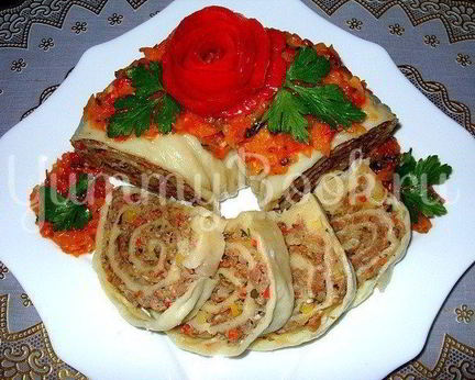 Паровой рулет Ханум