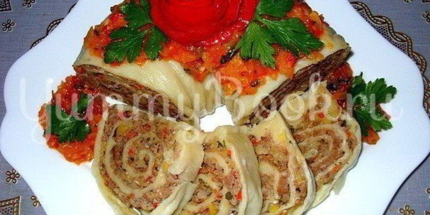 Рецепт парового рулета ханум