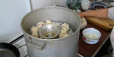 тесто на манты на воде