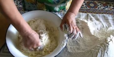 тесто на манты на воде