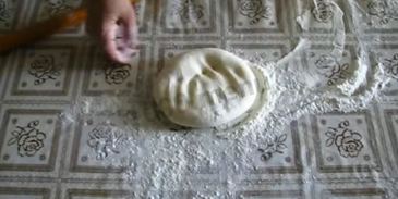 тесто на манты на воде