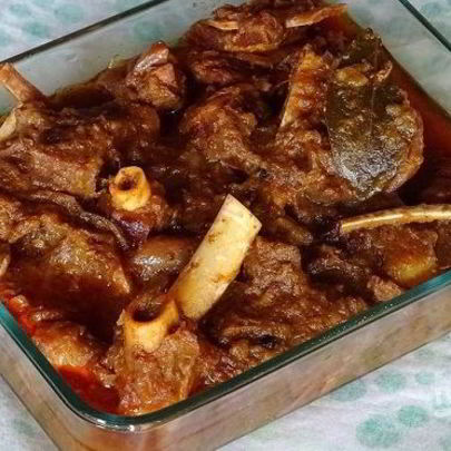 Баранина по-французски