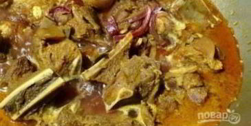 баранина по-французски