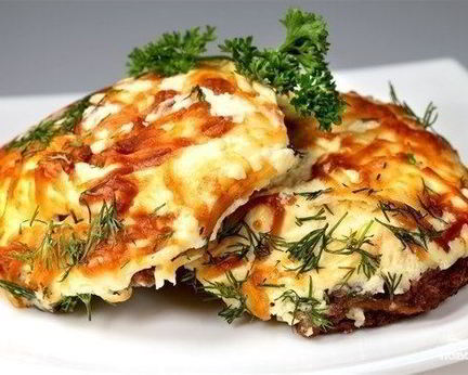 Говядина по-французски с картошкой